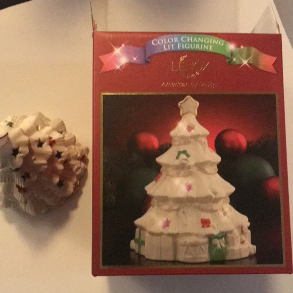 Lenox - Christmas Tree - color changing Lit Figurine - Picture 12 of 16